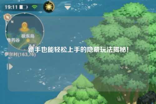 新手也能轻松上手的隐藏玩法揭秘！